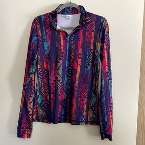 Ranch Dressn 1/4 Zip Sun Shirt